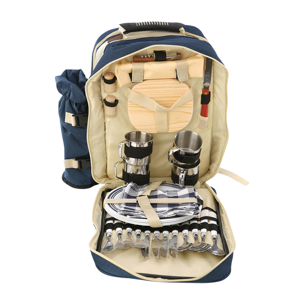 Picnic Backpack Tableware for 4