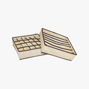 Foldable Drawer Organizer Set 4-Piece