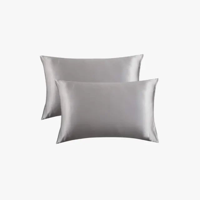 Queen Satin Poly Pillowcase Set 2-Piece