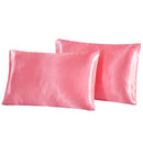 Queen Satin Poly Pillowcase Set 2-Piece