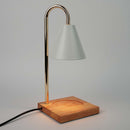 Aromatherapy Candle-Melting Lamp with Wooden Base