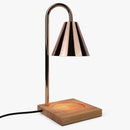 Aromatherapy Candle-Melting Lamp with Wooden Base