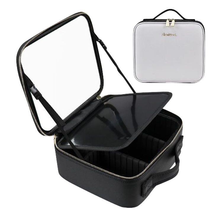Cosmetic Case With LED Mirror