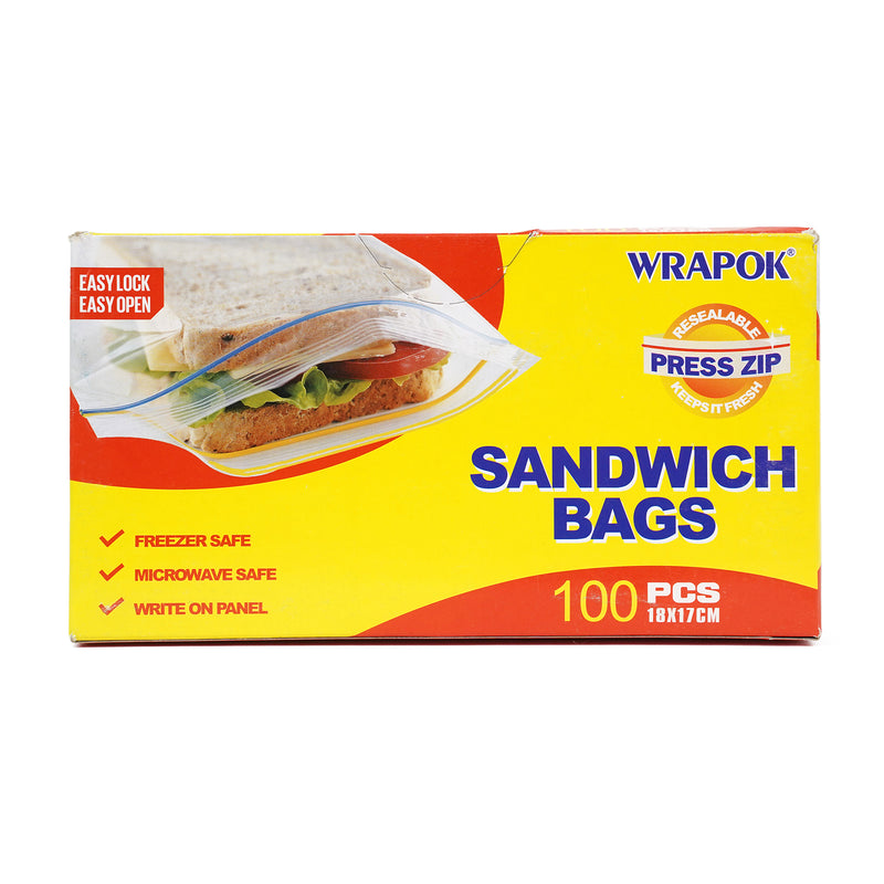 Reseable Sandwich Bags 100 Piece