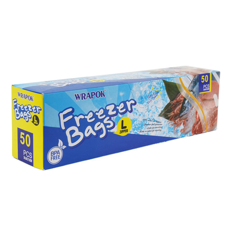 Large Reseable Freezer Bags 50 Piece