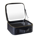 Cosmetic Travel Case With Magnify LED Mirror